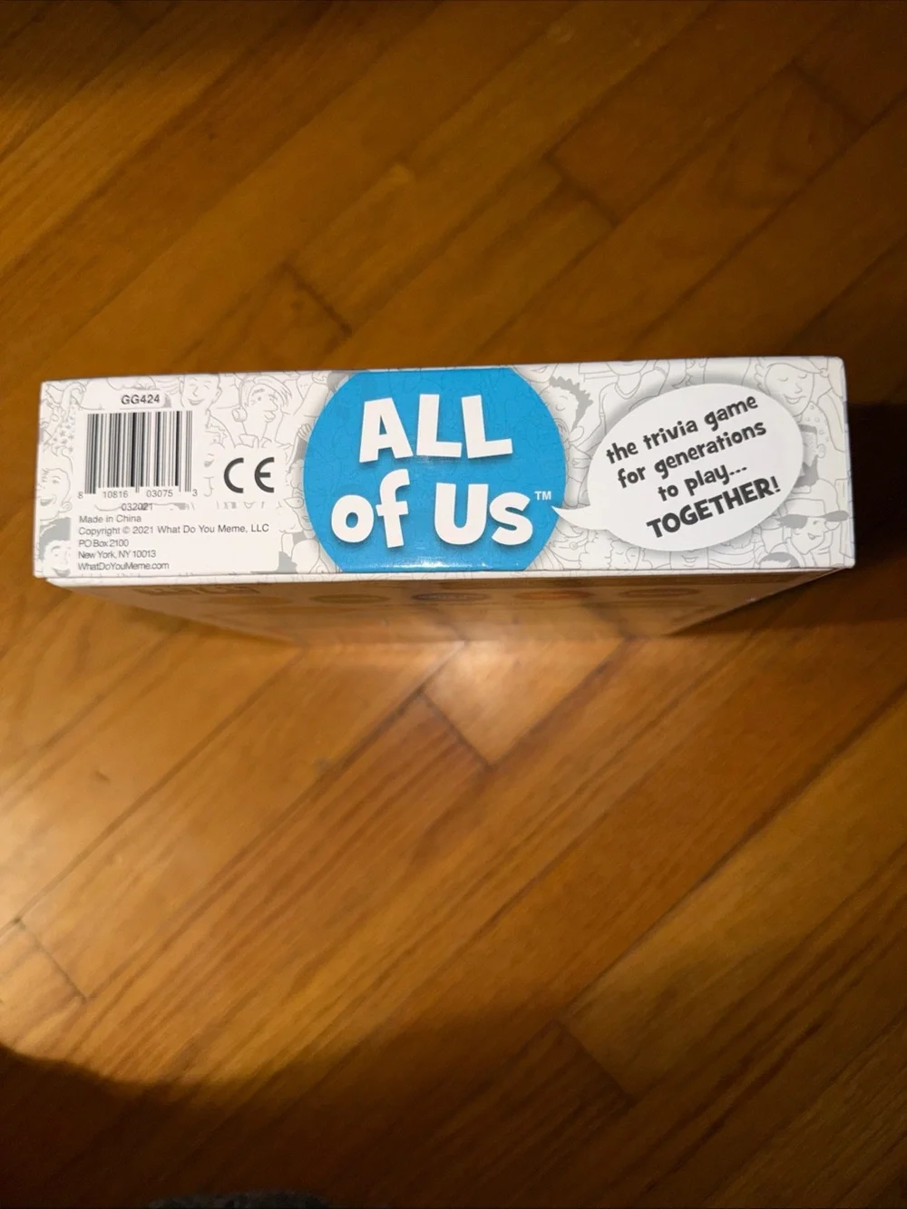 ALL of Us Trivia Game - Blue - Family Trivia for All Ages
